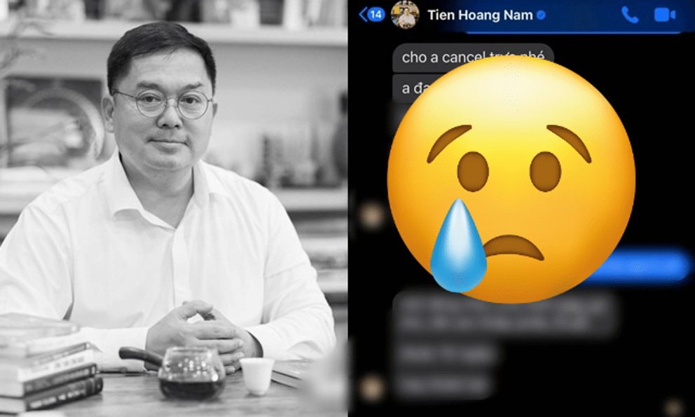 Tin nhắn từ bệnh viện của ông Hoàng Nam Tiến trong buổi sáng trước khi qua đời