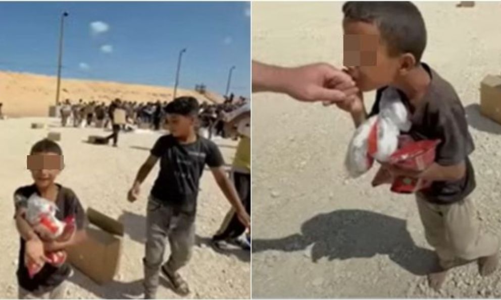 Cậu bé Gaza đi bộ 12km để nhận đồ cứu trợ, hôn tay cảm ơn nhưng bị bắn tử vong ngay sau đó