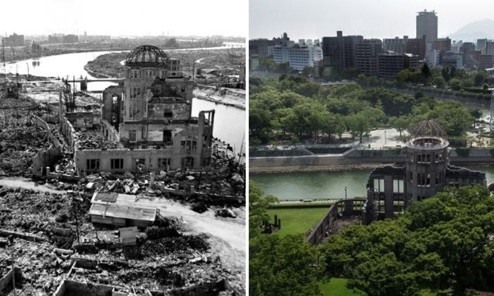 80 năm sau thảm họa bom nguyên tử, Hiroshima và Nagasaki khiến cả thế giới nể phục vì sức sống phi thường