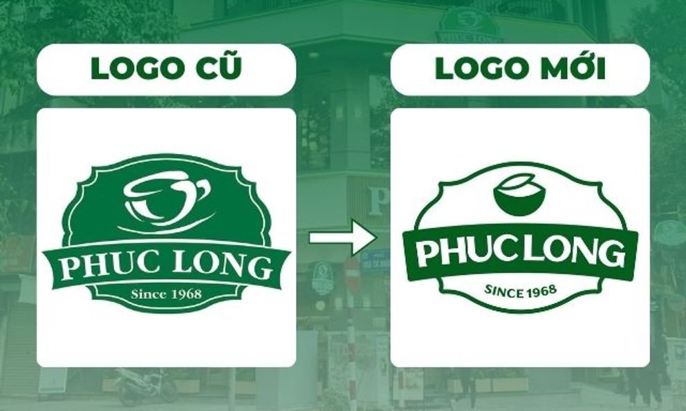 Tồn tại hơn 50 năm, Phúc Long lần đầu tiên thay logo mới ngay lập tức khiến cõi mạng dậy sóng
