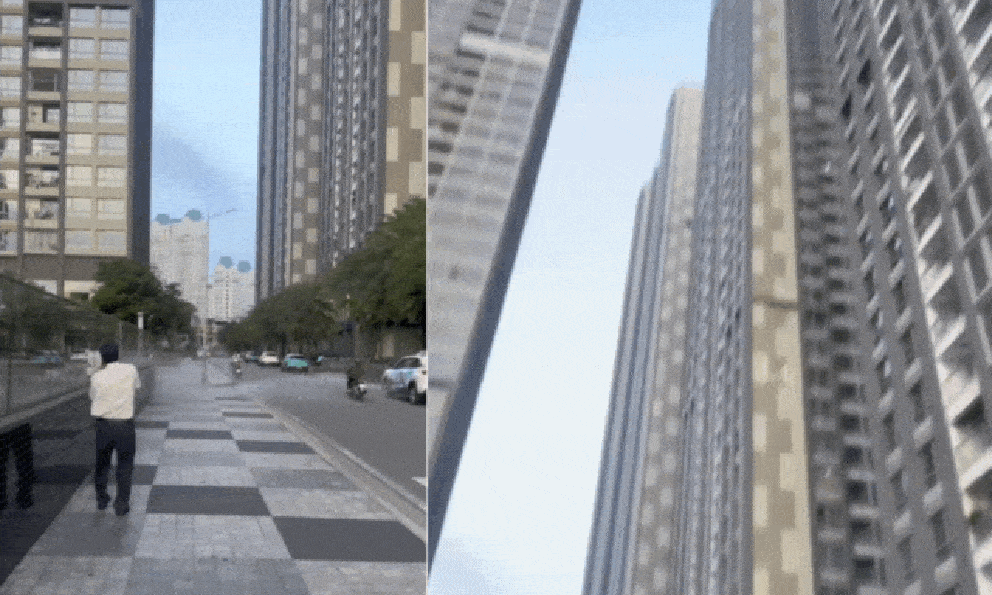 Khoảnh khắc thanh niên 22 tuổi ở TP.HCM bất ngờ ném 3 bình nước suối 20 lít từ chung cư cao tầng xuống đất khiến mọi người hú vía