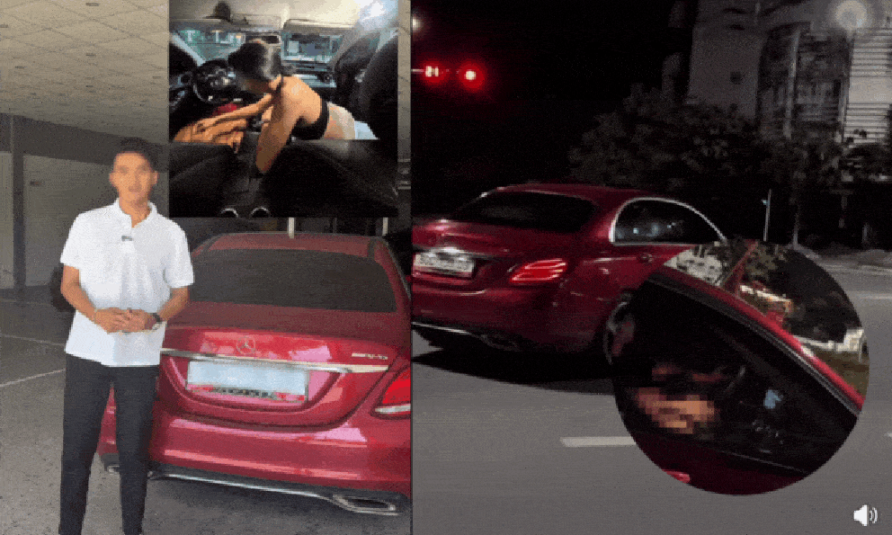 Vụ dàn dựng clip nhạy cảm trong xe Mercedes ở Ninh Bình: Động thái bất ngờ từ 3 nam thanh niên 