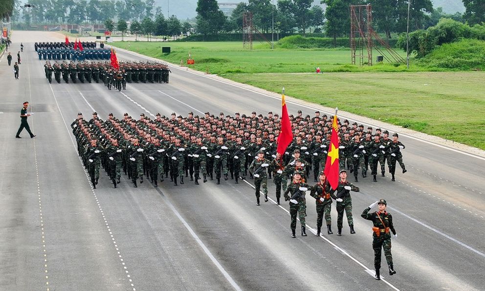 20h tối 21/8, sẽ diễn ra buổi hợp luyện diễu binh, diễu hành đầu tiên tại Quảng trường Ba Đình