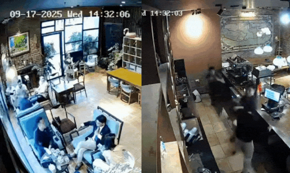 Công an xác minh vụ nhân viên quán cà phê ở Hà Nội bị đấm ngã vì nhắc nhở không hút thuốc lá