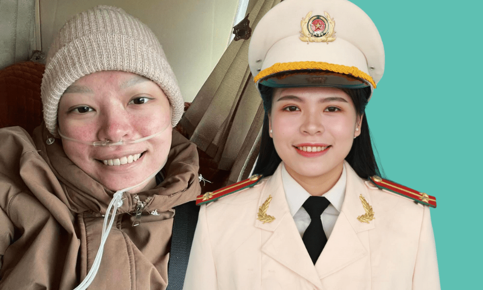 Hành trình 6 năm kiên cường của nữ chiến sĩ công an Bùi Thị Hà Thu: 33 tuổi, hai lần chụp ảnh thờ và ít nhất 85 lần truyền hóa chất và 