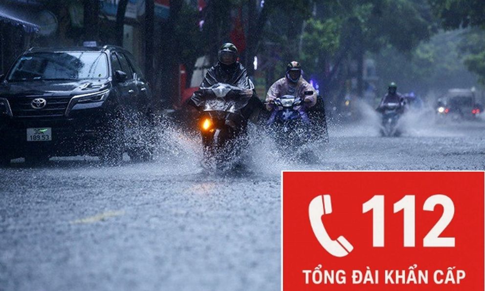 Trang Thông tin Chính phủ đăng khuyến cáo khẩn: Gọi ngay 112 nếu gặp tình huống khẩn cấp trong cơn bão Ragasa!