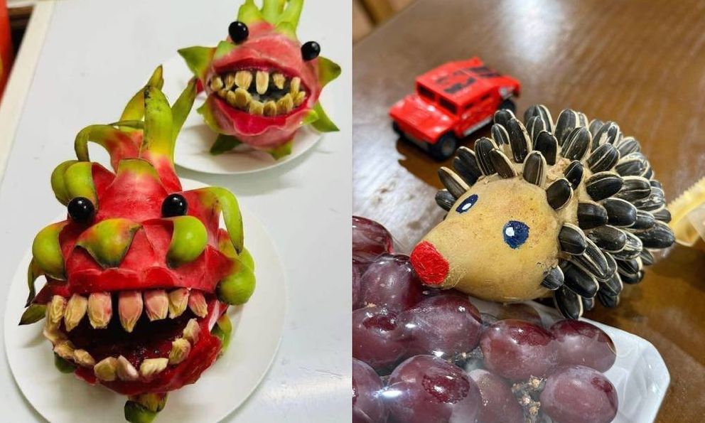 Mâm cỗ Trung thu hóa 