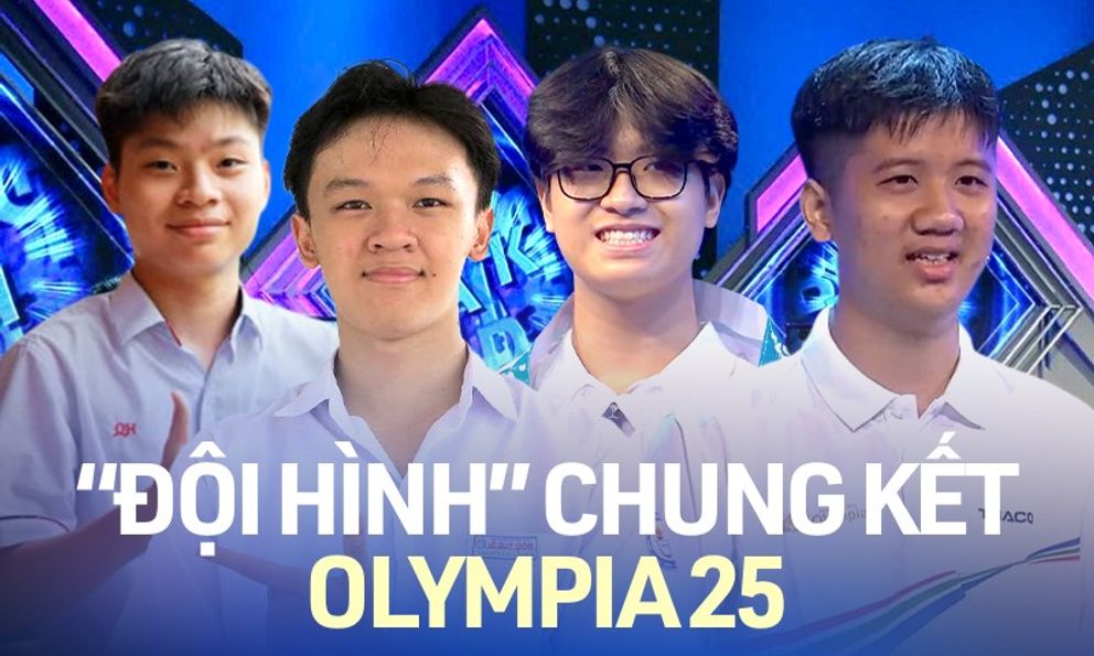 Chân dung 4 thí sinh lọt vào Chung kết năm Đường Lên Đỉnh Olympia 2025, chỉ duy nhất một người không học trường chuyên