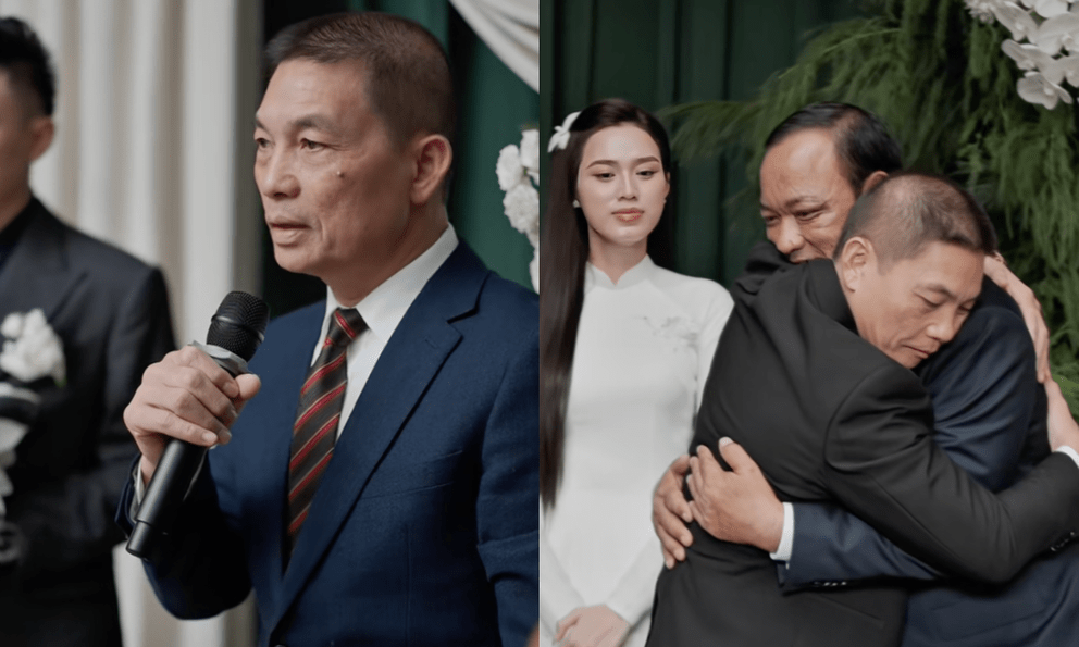 Phong thái bố chồng chủ tịch tập đoàn nghìn tỷ của Đỗ Hà được khen “hiếm có”