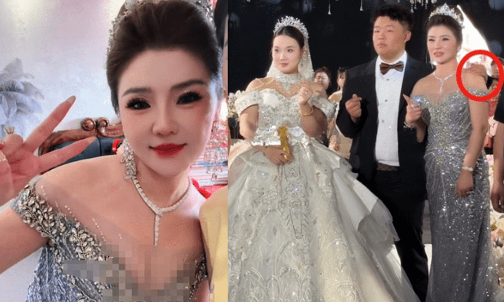 Thân thế mẹ chồng trẻ mặc gợi cảm, tặng con trai G63, vàng đeo trĩu cổ trong đám cưới