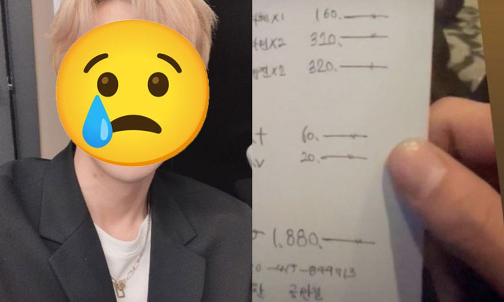 1 tài tử bị bạn gái tung biên lai 