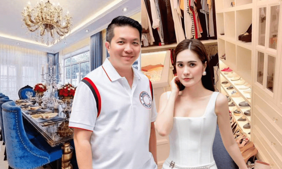 Bên trong biệt thự quận 7 của vợ chồng Đoàn Di Băng