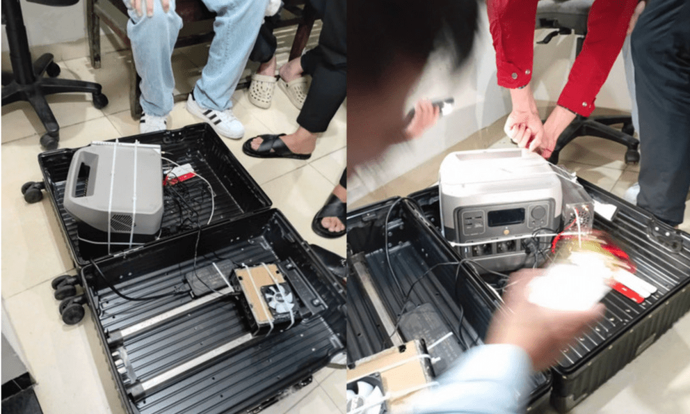 Bắt quả tang “vật thể lạ” trong vali du khách nước ngoài, hé lộ chiêu lừa công nghệ cao mới tại Hà Nội