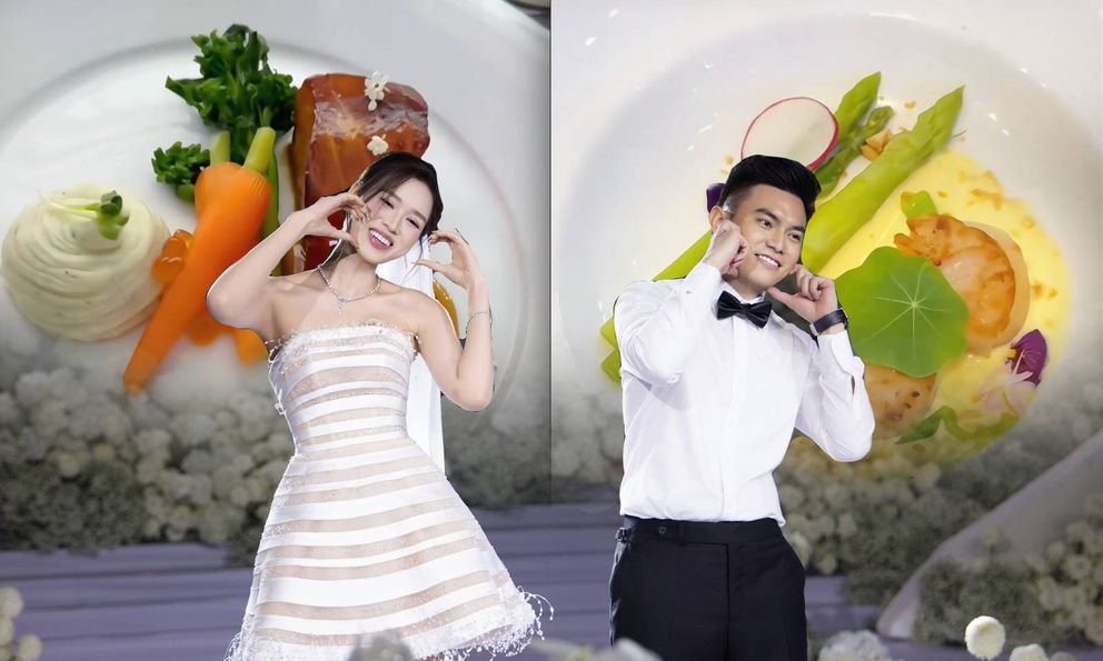 Cận cảnh tiệc cưới Đỗ Hà và Viết Vương tại Hà Nội: Một chi tiết tinh tế chưa từng thấy! 