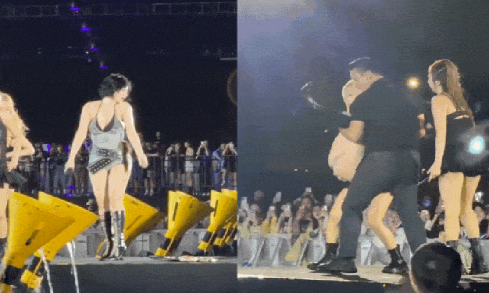 Sốc: HyunA ngất xỉu ngay khi đang diễn trên sân khấu, phải bế ra ngoài trong tình trạng bất tỉnh