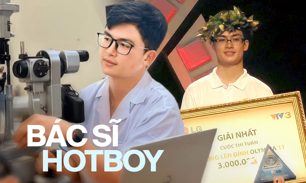 Cựu thí sinh Olympia visual như nam thần, giờ là bác sĩ 4 lần lên truyền hình, vợ đẹp tiết lộ: 