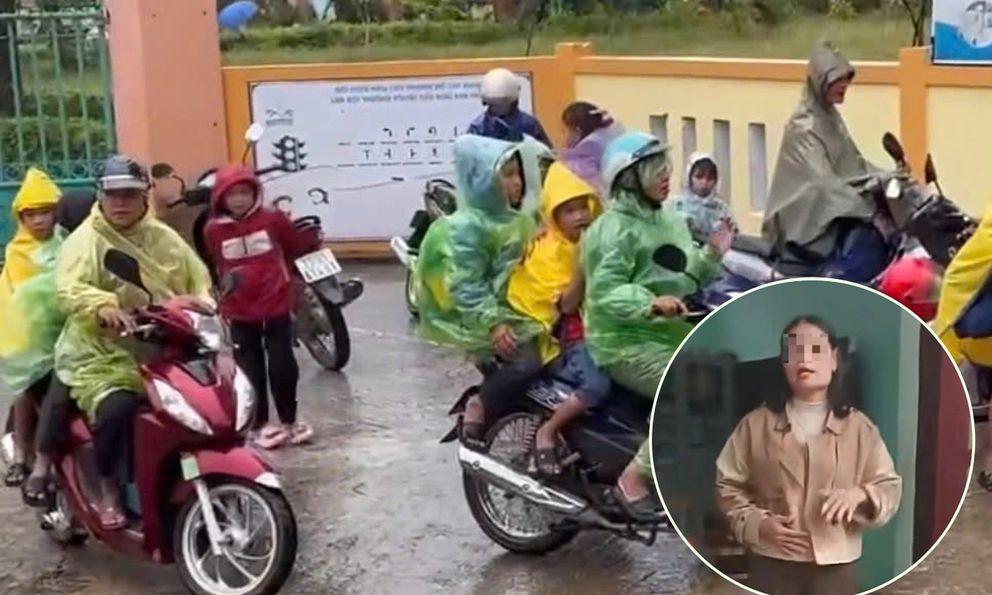 Vụ 40 học sinh nhập viện Quảng Trị: Phụ huynh đồng loạt đến trường đón con về vì sự xuất hiện của 1 người