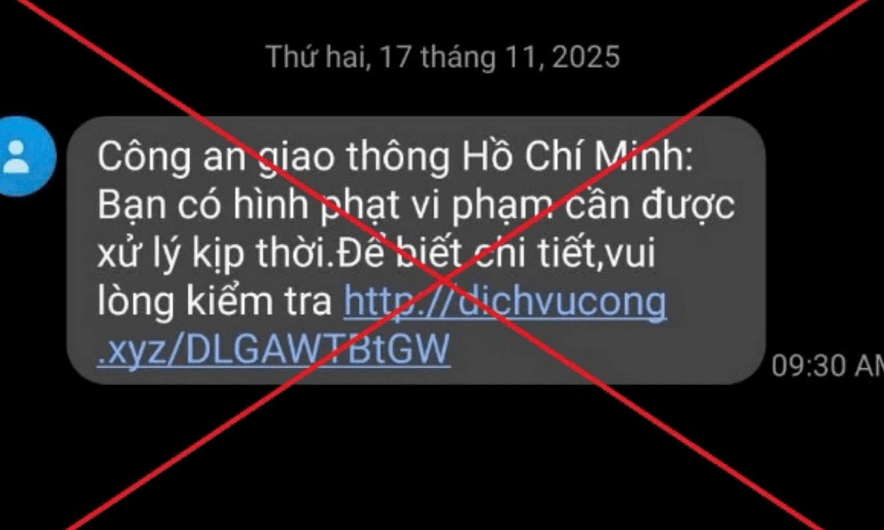 Công an TP. Hà Nội cảnh báo loại tin nhắn mới có thể khiến người dân bị chiếm quyền điều khiển điện thoại 
