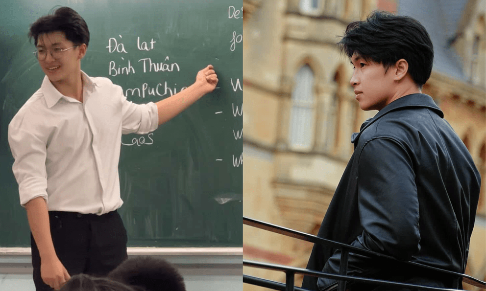 Danh tính “anh thầy xấu trai” nhất TikTok, visual khiến học sinh giật mình 