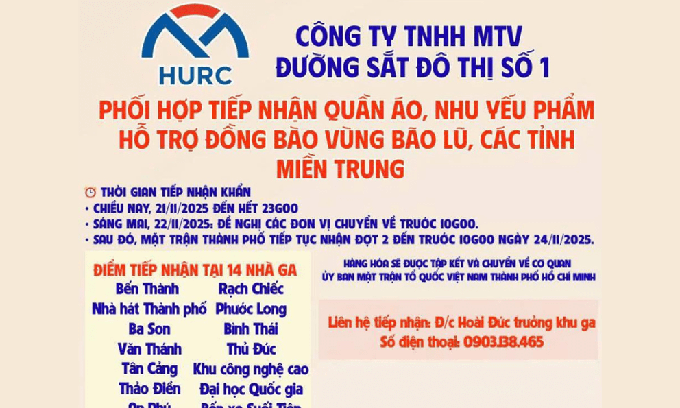 Danh sách 15 điểm nhận hàng cứu trợ cho đồng bào vùng lũ tại TP HCM: Người dân có thể mang quần áo, nhu yếu phẩm đến đâu?