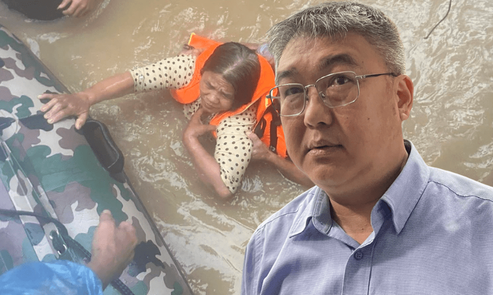 Mưa lũ lịch sử: Hàng chục ngàn người dân ở rốn lũ Đông Hoà vẫn còn chờ ứng cứu