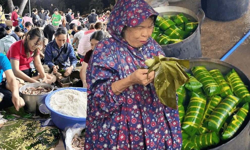 Khi cả nước cùng gói bánh chưng cho miền Trung: Những đêm trắng của tình người!
