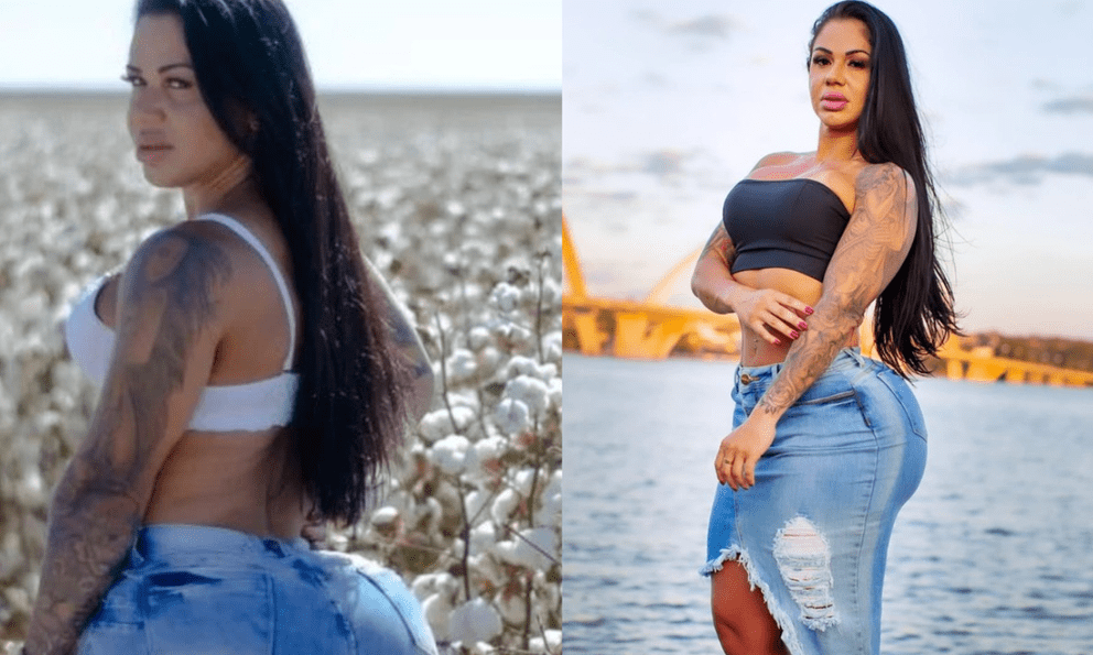 Nữ VĐV thể hình xinh như thiên thần nhưng nhìn xuống dưới thì sốc với vòng 3 siêu khổng lồ