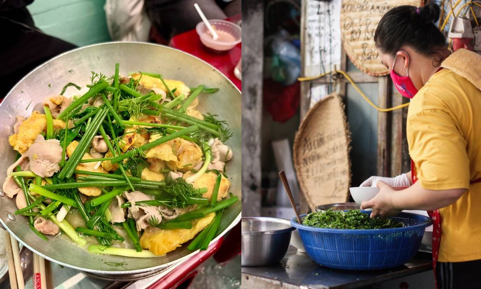 Quán phở, chả cá Hà Nội 