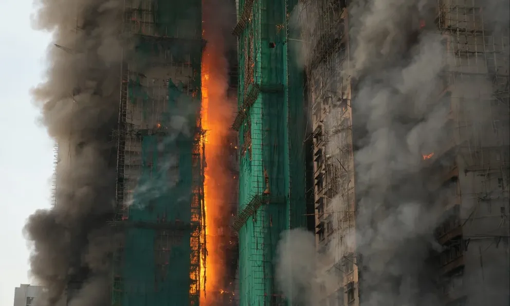 Phát hiện điểm sai sót “tử thần” tại toà nhà bị cháy ở Hong Kong (Trung Quốc), số người chết tiếp tục tăng