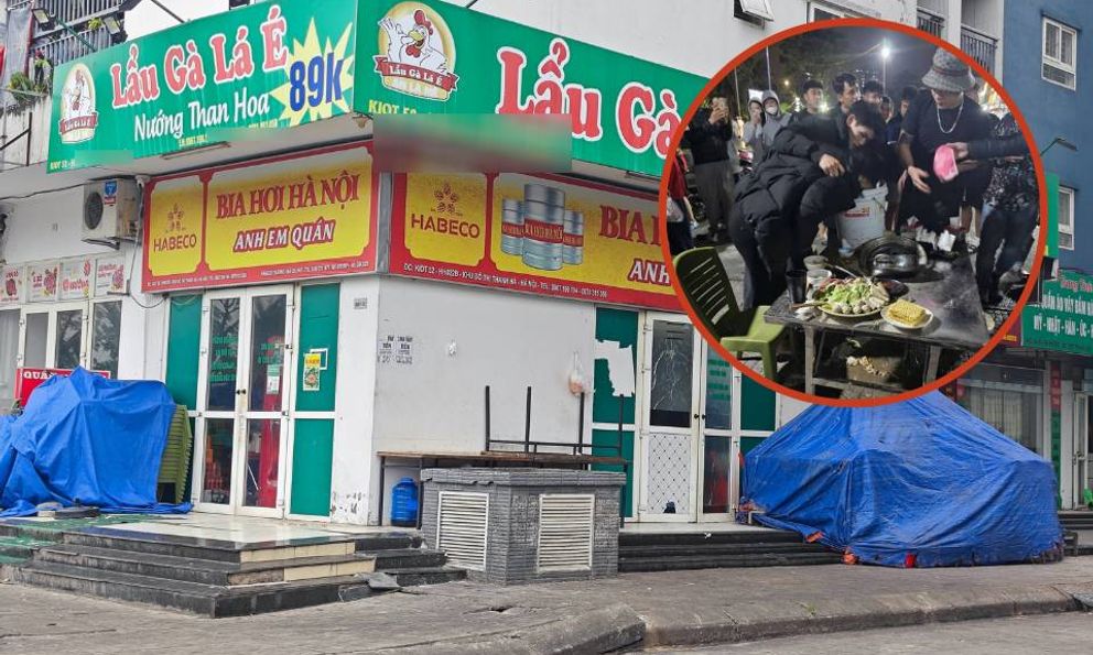 Nhân chứng kể lại khoảnh khắc nổ bình gas mini khiến 1 cô gái bị thương tại quán lẩu ở Hà Nội 