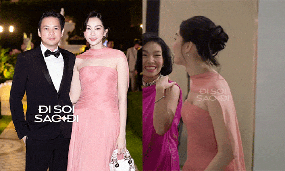 Đặng Thu Thảo hiếm hoi lộ diện trong đám cưới Tiên Nguyễn: Nhan sắc này xứng danh 