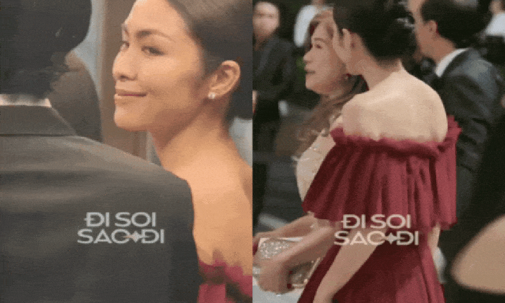 Hà Tăng phá đảo cam thường đến bờ vai cũng đẹp chấn động, tay trong tay với Louis Nguyễn đi đám cưới em gái