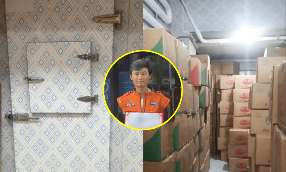 Đang đi giao hàng, shipper phát hiện 1 người phụ nữ kẹt cứng trong kho lạnh -25°C vì nghe được âm thanh lạ gần ga tàu