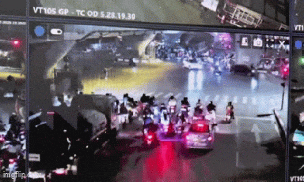 Hơn 1.830 camera ghi nhận cảnh tượng 