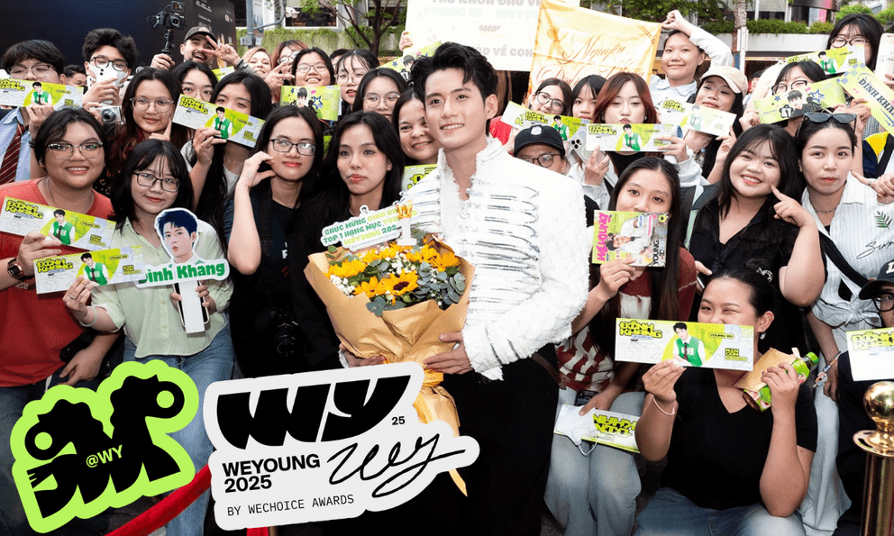 Xếp hàng dài chờ gặp “anh trai” CONGB và sao nam Mưa Đỏ trước thềm Gala WeYoung 2025