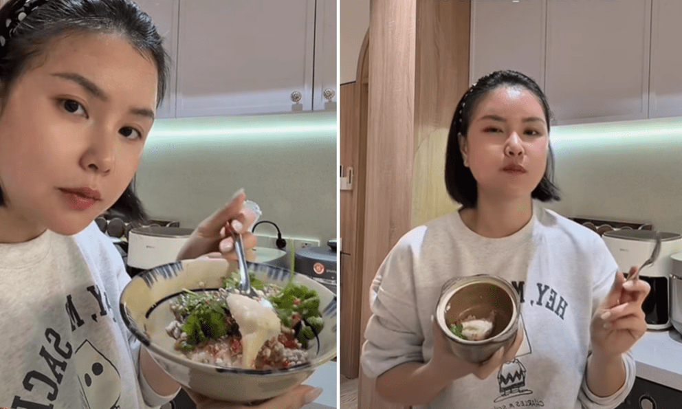 Xem vlog bánh đúc nóng, nghe chuyện đời của TikToker Thu Nhi - Eat Clean Hong, phải mua ngay chiếc máy xay này!