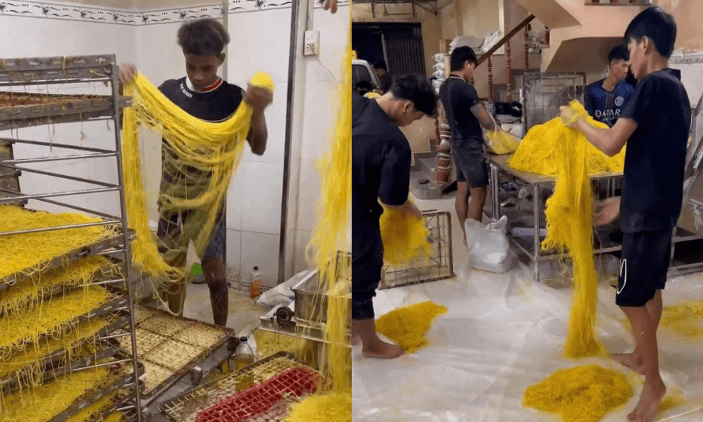 Rùng mình cơ sở làm mì sợi bằng hóa chất suốt 10 năm ở TP.HCM: Hơn 800 tấn 