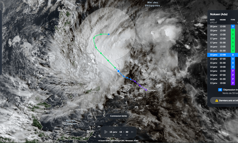 Nokaen - cơn bão đầu tiên năm 2026 xuất hiện gần Biển Đông: Mạnh lên nhanh chóng, liệu có vào Việt Nam?