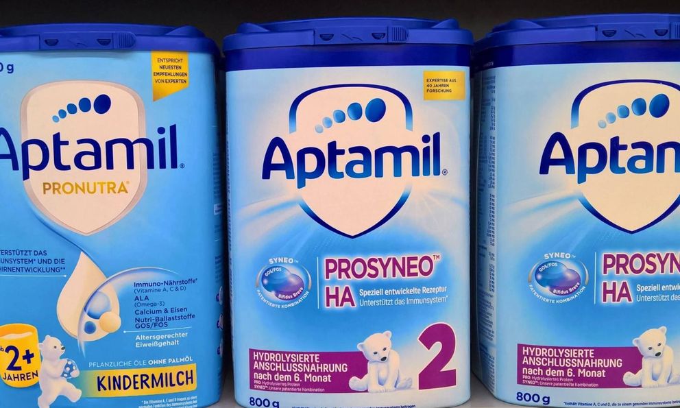 Chi tiết danh sách sản phẩm sữa Aptamil tại Đức bị thu hồi vì nghi nhiễm độc tố nguy hiểm