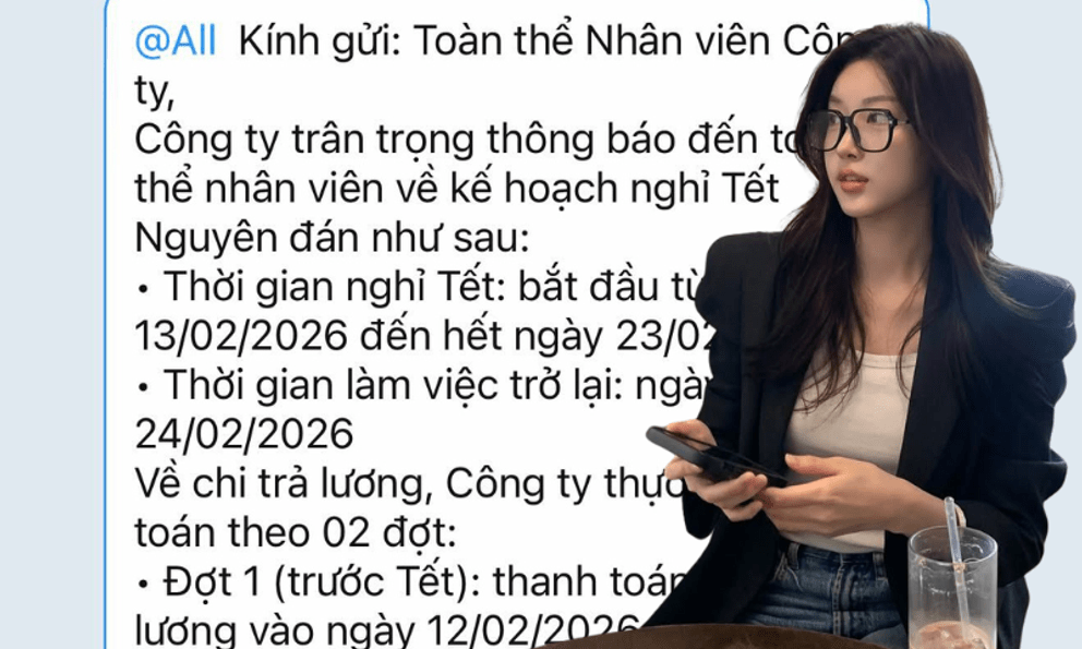 Bức ảnh phát ra tiếng khóc của người đi làm: Nghỉ Tết với nửa tháng lương!