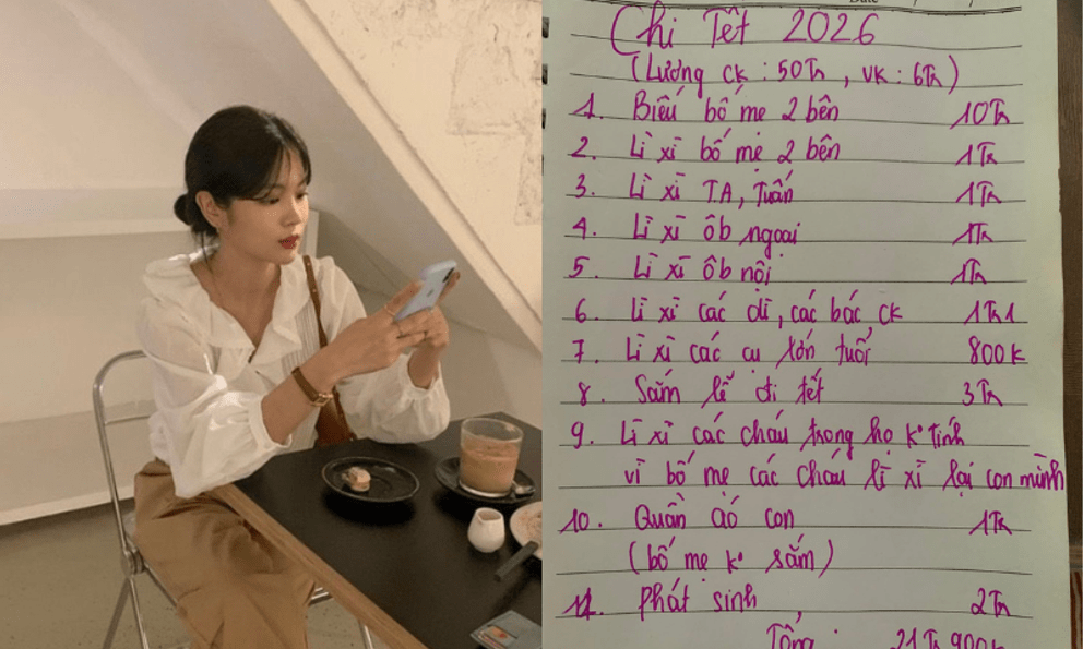 Cách tiêu Tết của cặp vợ chồng thu nhập 56 triệu: Không ai chê nổi!