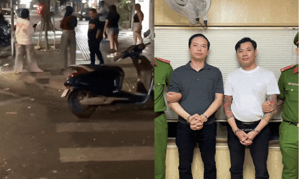 Bắt tài xế lái siêu xe Bentley cùng bạn vì hành vi đuổi đánh người 