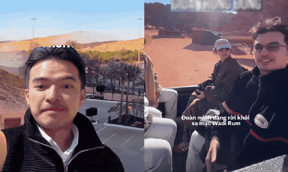 Cập nhật mới nhất từ travel blogger Việt mắc kẹt ở Trung Đông khi chuyến bay liên tục bị huỷ