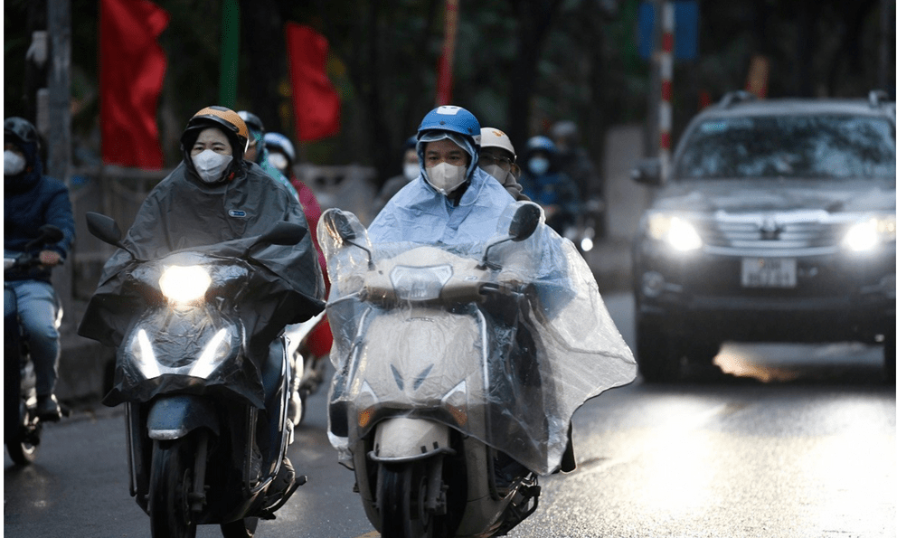 Mưa rét tràn về miền Bắc, có nơi dưới 14°C