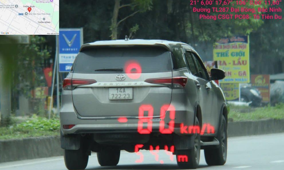 882 chủ xe máy, ô tô trong danh sách sau khẩn trương liên hệ, nộp phạt nguội theo Nghị định 168