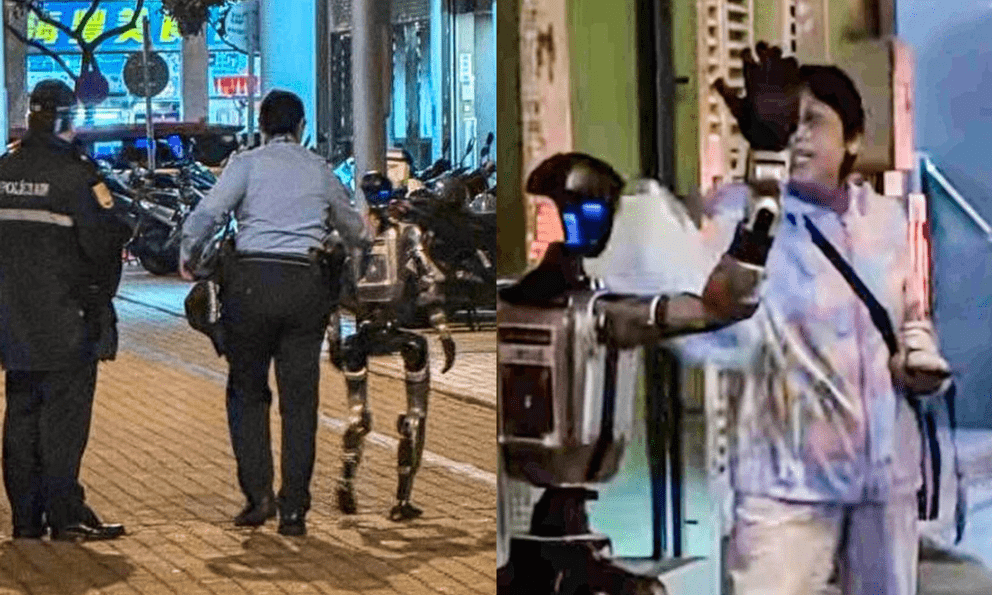 Lần đầu tiên một con robot bị cảnh sát “bắt giữ” sau khi khiến cụ bà hoảng sợ và phải nhập viện