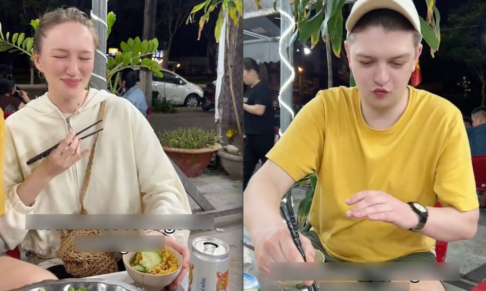 Đi ăn lúc 2h sáng, 3 vị khách Tây phản ứng đầy hài hước trong quán bình dân ở Việt Nam