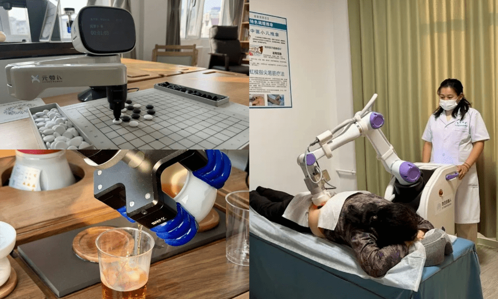 Thế giới ngỡ ngàng với trạm dưỡng lão bằng robot tại Trung Quốc: Từ massage, cứu ngải, đến chơi cờ, pha trà cho các cụ già