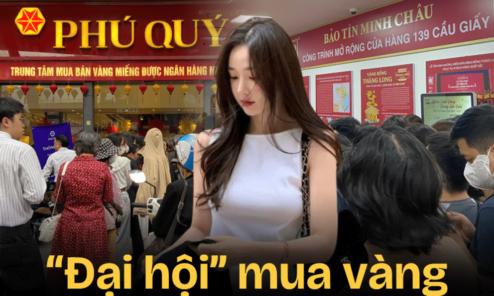 Giá vàng giảm 2 hôm liên tiếp: Dân văn phòng đi mua vàng từ 5h sáng, người “cầm giấy hẹn đi lấy vàng” mặt buồn thiu