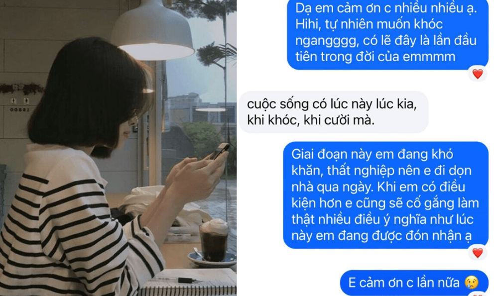 Xôn xao bài đăng thất nghiệp ở Hà Nội, mẹ 2 con đi dọn nhà kiếm 80 nghìn/tiếng, lấy hết can đảm xin đồ ăn miễn phí